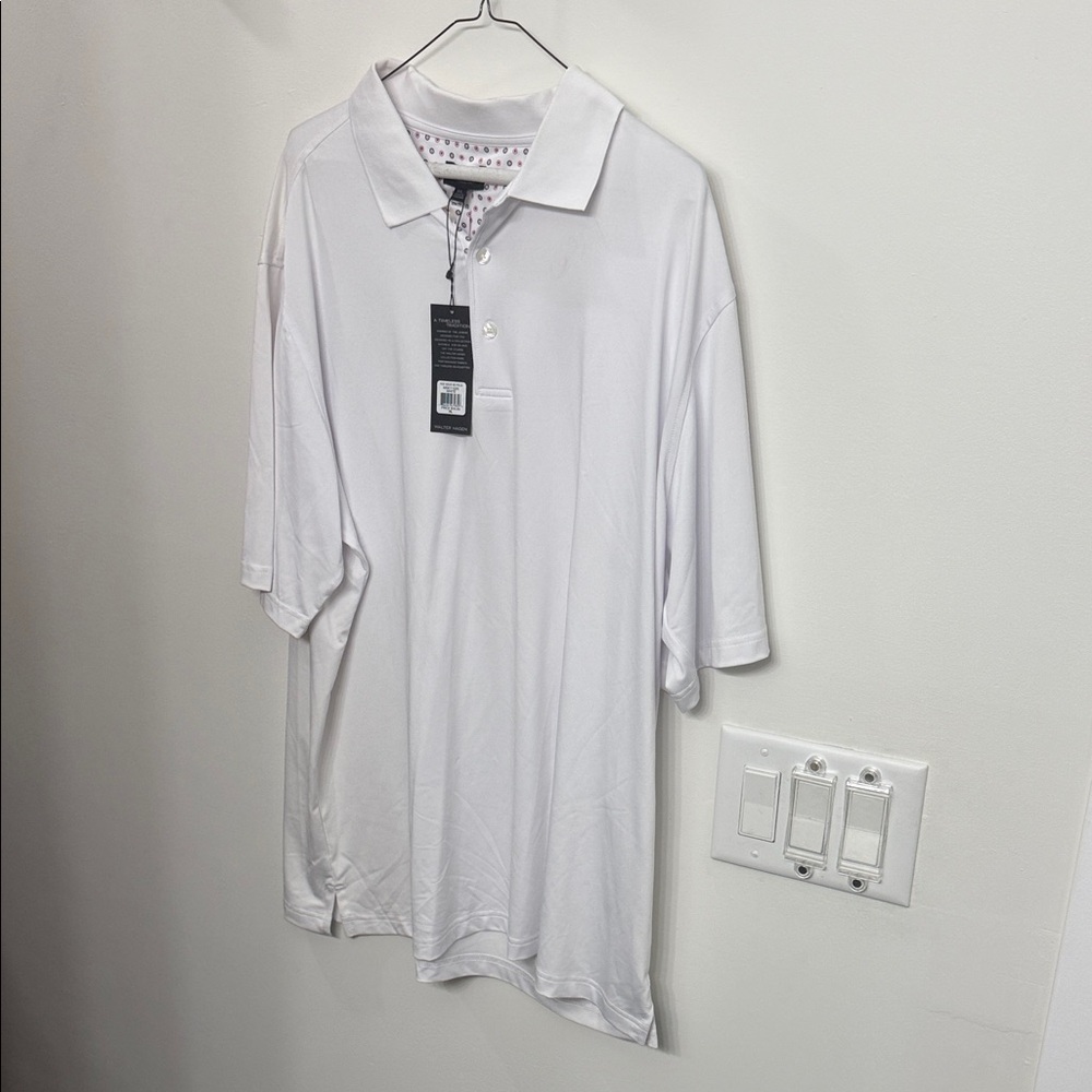 Walter Hagen Classic White Polo Shirt